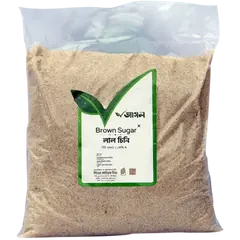 Ashol Brown Sugar (Lal Chini) - 1kg - Rokomari